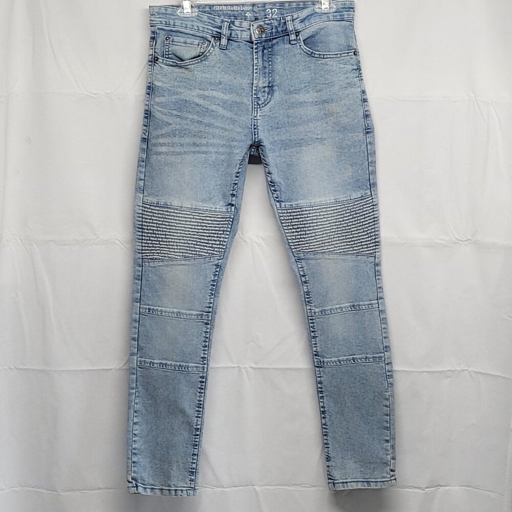 LRG Lifted Research Group Jeans Mens 32 ( Fit 30 X 28 ) Skinny Fit Stretch Moto
